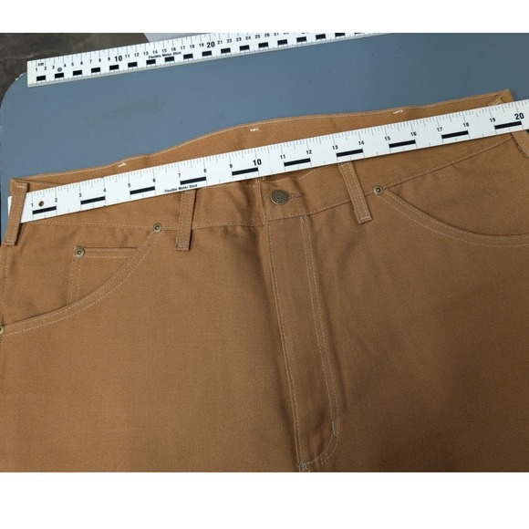 Vintage NWT Carhartt Work Pants Mens 42x34 Made in USA New With Imperfections - Picture 10 of 14